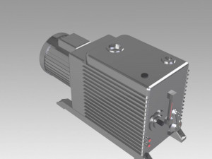 rotary vane vacuum pump 3D Model