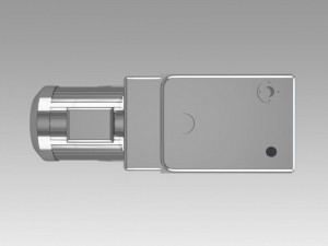 rotary vane vacuum pump 3D Model