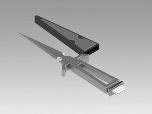 star trek tos inspired dagger and agonizer prop as in mirror 3D-printmodel