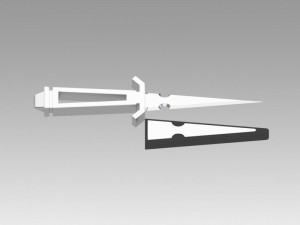 star trek tos inspired dagger and agonizer prop as in mirror 3D-printmodel