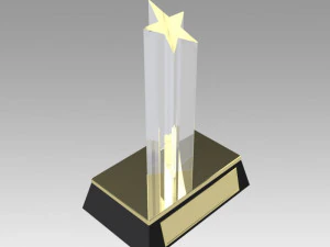 nagrodź figurkę gwiazdą złotą Model do druku 3D