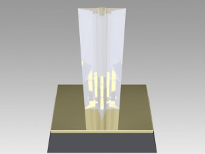 award figurine star gold Modelo de impresión 3D