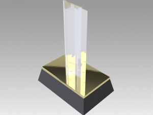 award figurine star gold Modelo de impresión 3D
