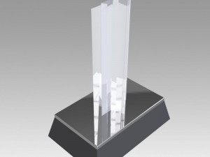 award figurine star silver 3D 프린트 모델