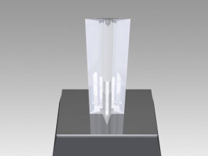award figurine star silver 3D 프린트 모델