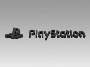 playstation video game logo 3D Print Model