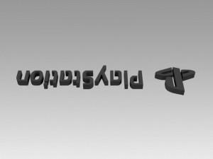 playstation video game logo Modelo de Impressão 3D