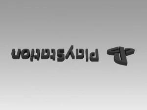 playstation video game logo 3D Print Model