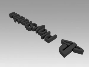 playstation video game logo 3D Print Model