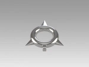 marnie choker charm 3D Print Model