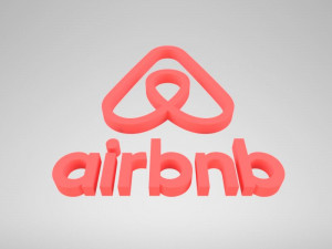 airbnb logo Model do druku 3D