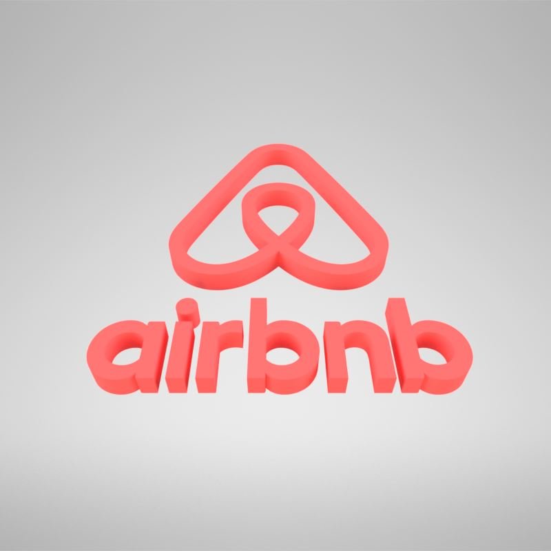 airbnb logo 3D Print Models in Other 3DExport