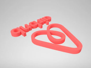 airbnb logo 3D Print Model