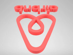 airbnb logo 3D Print Model