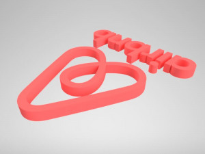 airbnb logo Model do druku 3D