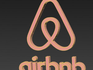 airbnb logo Model do druku 3D