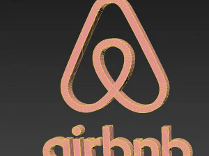 airbnb logo 3D Print Model