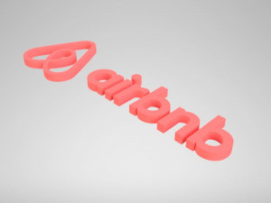 airbnb logo 3D Print Model