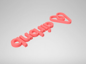 airbnb logo 3D Print Model