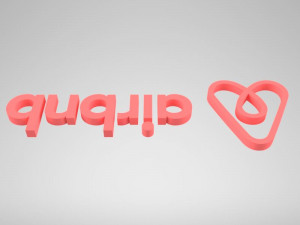 airbnb logo 3D Print Model