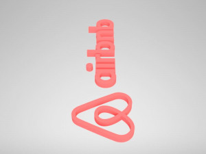 airbnb logo 3D Print Model