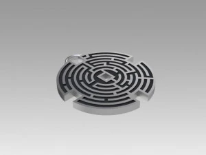 prisoners maze pendant movie prop replica 3D Print Model