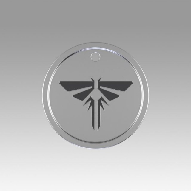 the last of us medallion neck Modelo de Impressão 3D .c4d .max .obj .3ds .fbx .stl .blend 