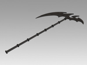 vampire knight kurosu yuki artemis cosplay 3D Print Model