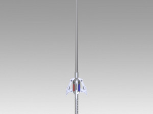 rwby weiss schnee rapier myrtenaster cosplay prop Model Cetak 3D