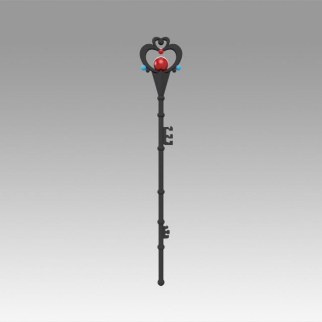 sailor moon s meiou setsuna sailor pluto cosplay 3D Print Model .c4d .max .obj .3ds .fbx .stl .blend 