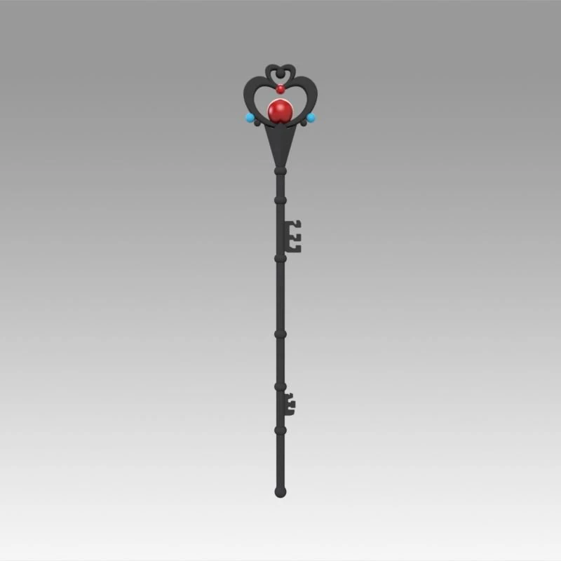 sailor moon s meiou setsuna sailor pluto cosplay 3D Print Model .c4d .max .obj .3ds .fbx .stl .blend 