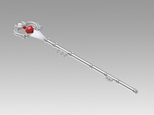 sailor moon s meiou setsuna sailor pluto cosplay 3D Print Model