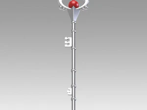 sailor moon s meiou setsuna sailor pluto cosplay 3D Print Model