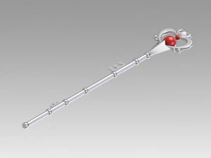 sailor moon s meiou setsuna sailor pluto cosplay 3D Print Model