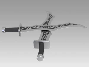 league of legends katarina sinister blade cosplay 3D Print Model