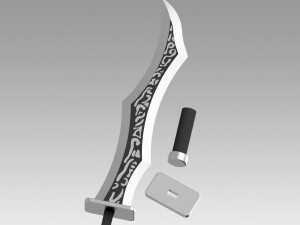 league of legends katarina sinister blade cosplay 3D-Druckmodell