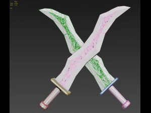 league of legends katarina sinister blade cosplay 3D Print Model
