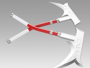 league of legends nurse akali cosplay prop Modelo de Impressão 3D