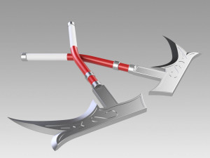 league of legends nurse akali cosplay prop Modelo de Impressão 3D