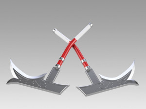 league of legends nurse akali cosplay prop Modelo de Impressão 3D