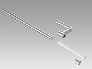 one piece smoker stick cosplay prop anime manga 3D Принт Модель