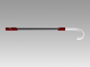 rwby roman torchwick crutch cosplay prop Modello di stampa 3D