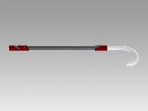rwby roman torchwick crutch cosplay prop 3D Print Model