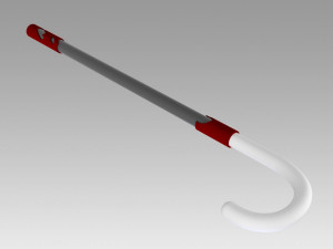 rwby roman torchwick crutch cosplay prop Modello di stampa 3D