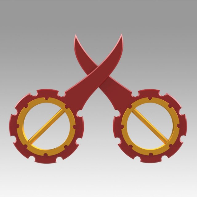 final fantasy x rikku dagger cosplay prop Modelo de impresión 3D .c4d .max .obj .3ds .fbx .stl .blend 