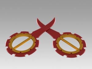 final fantasy x rikku dagger cosplay prop Modelo de impresión 3D