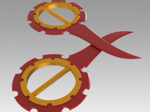 final fantasy x rikku dagger cosplay prop Modelo de impresión 3D