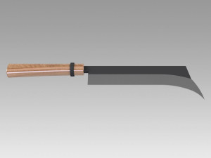 higurashi when they cry rena ryugu sword cosplay prop 3D-printmodel
