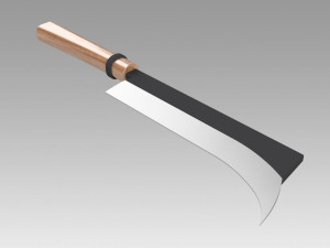 higurashi when they cry rena ryugu sword cosplay prop 3D-printmodel