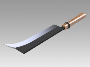 higurashi when they cry rena ryugu sword cosplay prop 3D-printmodel